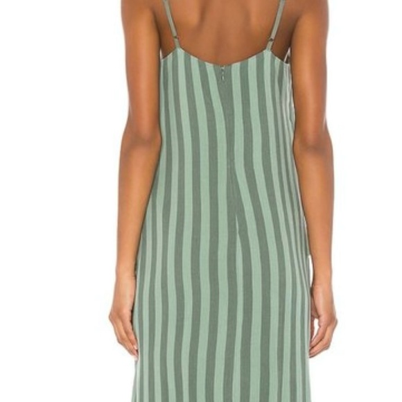 💚 Amuse Society size XS green striped maxi dress- make an offer!!💚 - Picture 2 of 8
